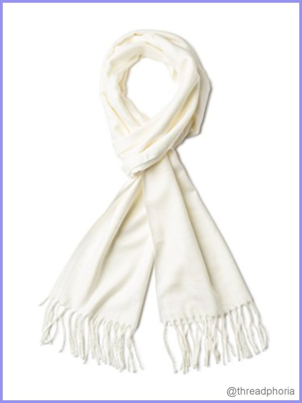 Cashmere Feel Winter Scarf Soft Classic 72x12 Fringe Wrap
